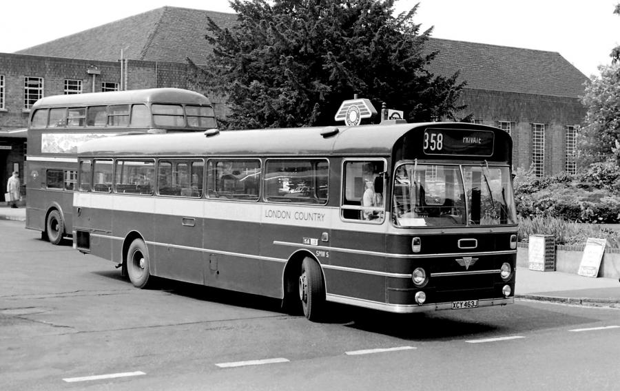  AEC Swift 2MP2R Marshall (B53F) 1971 года  (фото 1 из 1)